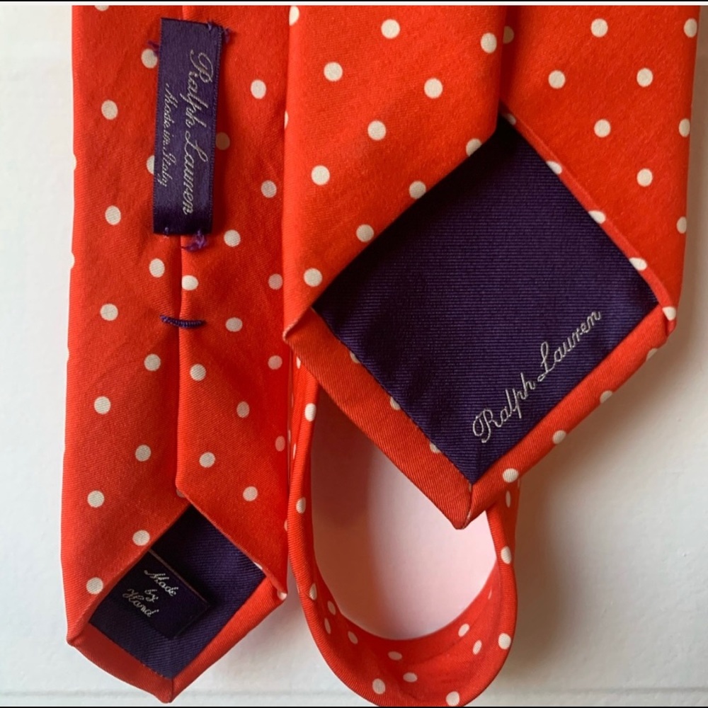 Ralph Lauren Purple Label handmade tie